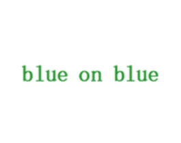 BLUE ON BLUE