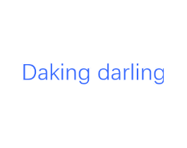 DAKING DARLING