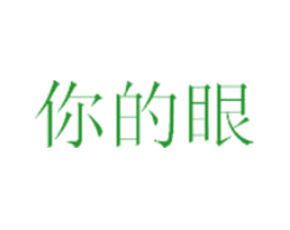 你的眼