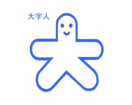 大字人 大
