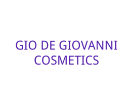 GIO DE GIOVANNI COSMETICS