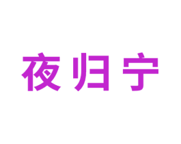 夜归宁
