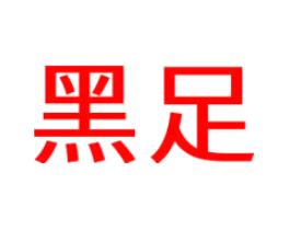 黑足