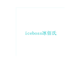 ICEBOSS 冰佰氏